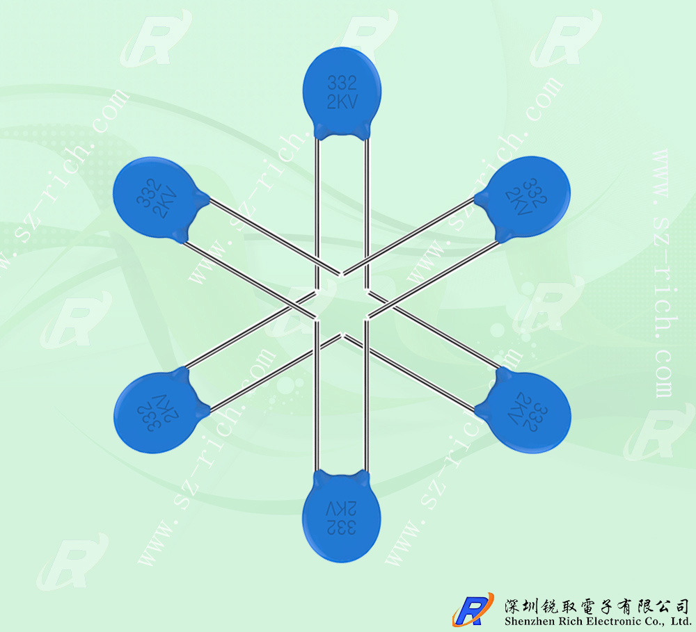 高壓瓷片電容 3322kv